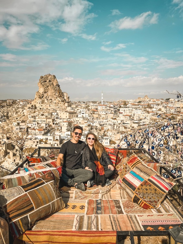Casal na Capadócia, Turquia